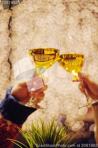 Image of romantic evening date