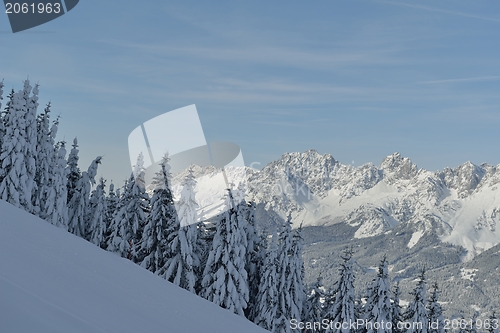 Image of mountain winter landscape