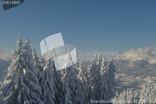 Image of mountain winter landscape