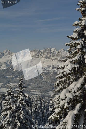 Image of mountain winter landscape