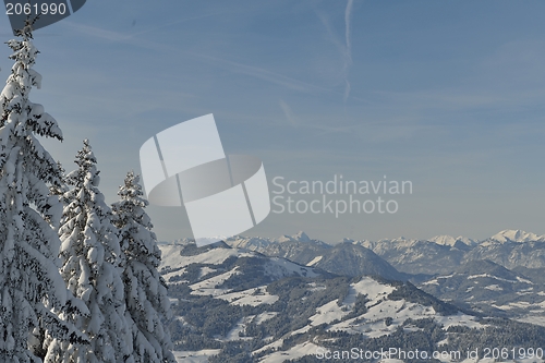 Image of mountain winter landscape