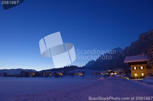 Image of mountain winter landscape