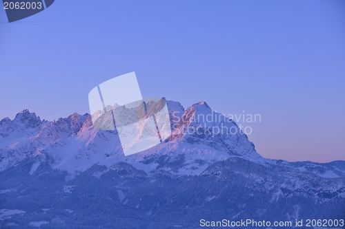 Image of mountain winter landscape