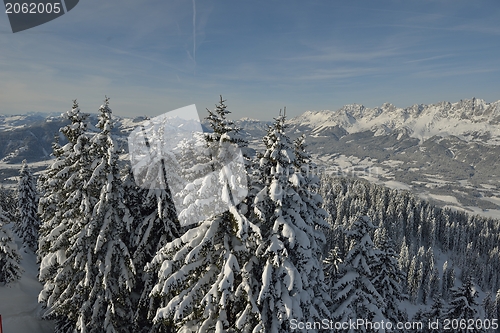 Image of mountain winter landscape