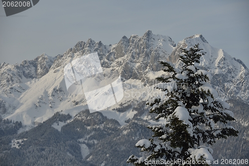 Image of mountain winter landscape