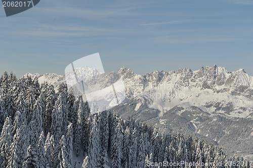 Image of mountain winter landscape