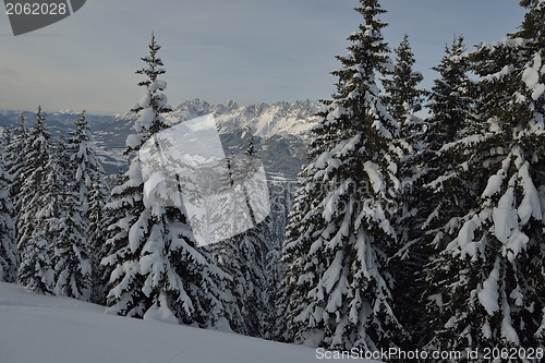 Image of mountain winter landscape