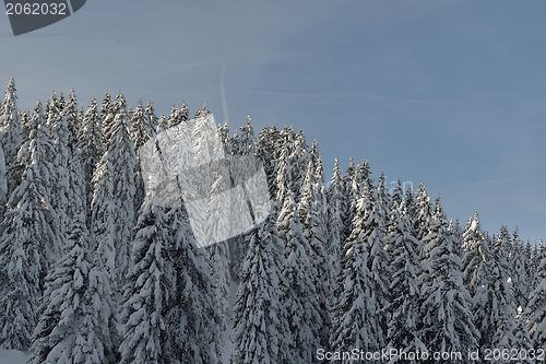 Image of mountain winter landscape