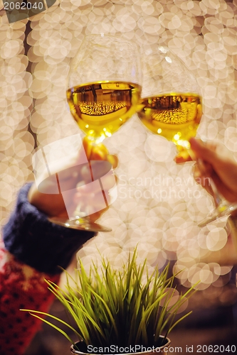 Image of romantic evening date