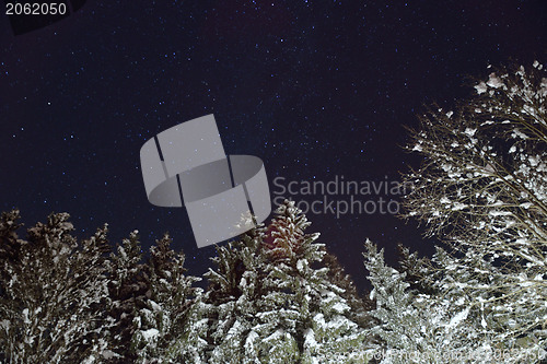 Image of mountain winter landscape