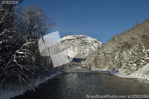 Image of mountain winter landscape