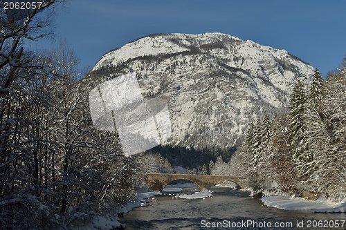 Image of mountain winter landscape