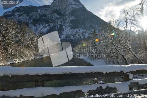 Image of mountain winter landscape