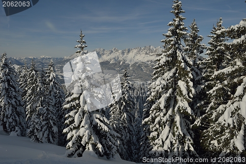 Image of mountain winter landscape