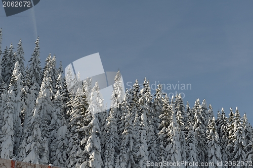 Image of mountain winter landscape