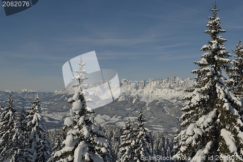 Image of mountain winter landscape