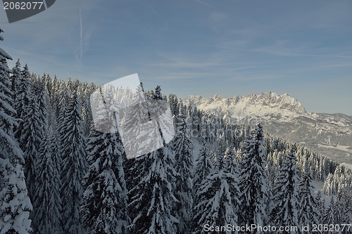 Image of mountain winter landscape