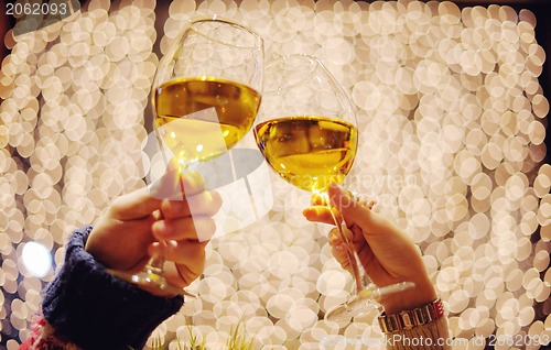 Image of romantic evening date