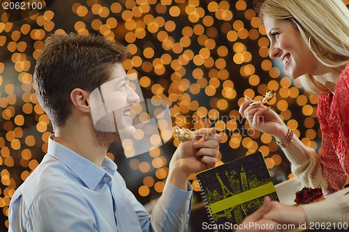 Image of romantic evening date