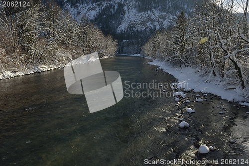 Image of mountain winter landscape