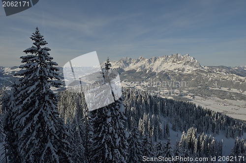 Image of mountain winter landscape