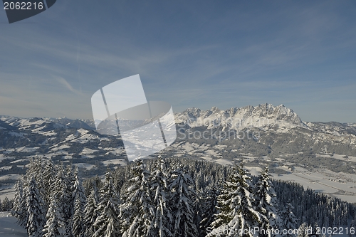 Image of mountain winter landscape