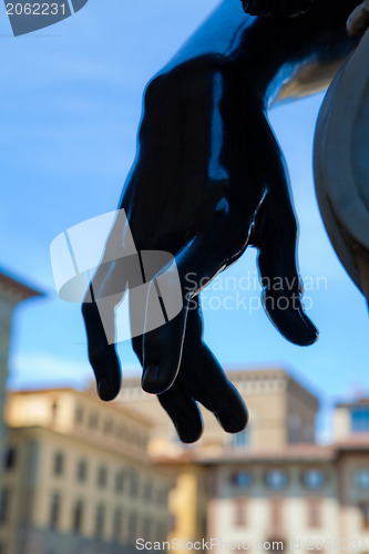 Image of Statue hand detail