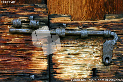 Image of Rusty bolt closeup