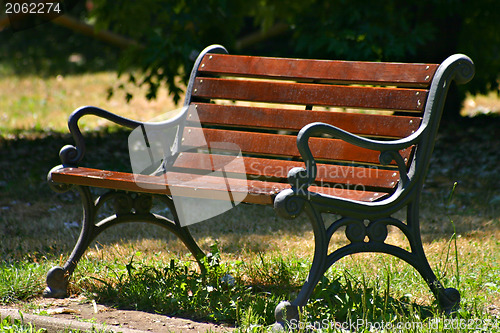 Image of Old style bench