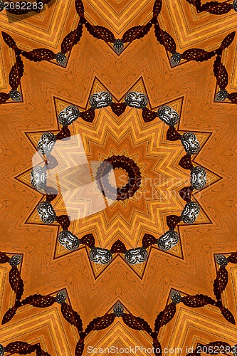 Image of Wooden abstract decoration