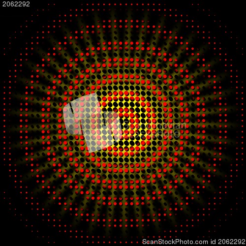 Image of Abstract dots circles