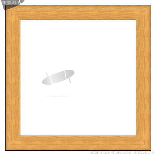 Image of Wood portrait frame