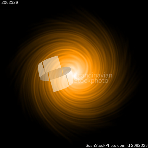 Image of Orange abstract background spiral