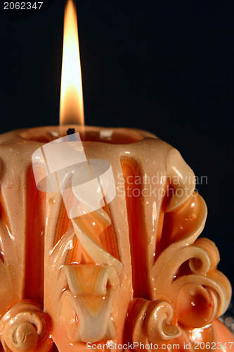 Image of Christmas candle