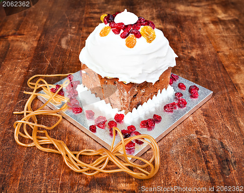 Image of Christmas creamy cake