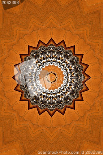 Image of Wooden abstract decoration