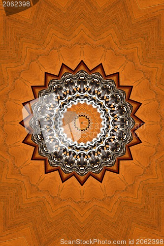 Image of Wooden abstract decoration