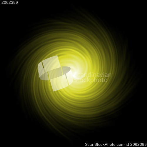 Image of Yellow abstract background spiral