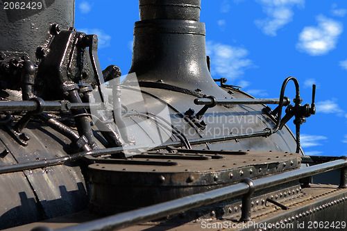 Image of Locomotive closeup