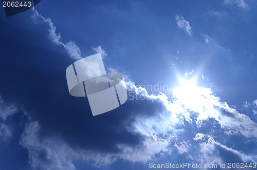 Image of Blue clouds