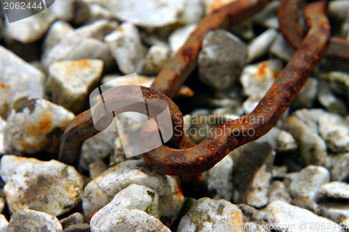 Image of Rusted chain