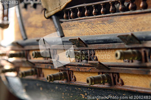 Image of Ship model closeup