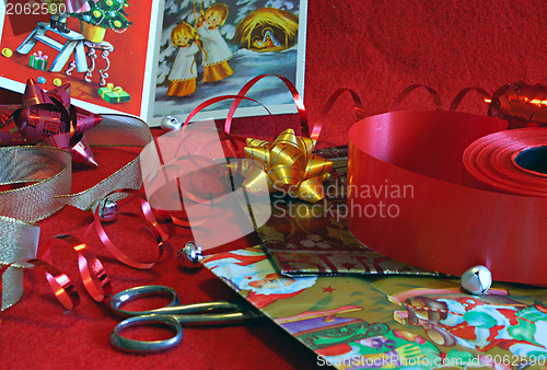 Image of Preparing christmas presents