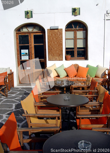 Image of greek cafe