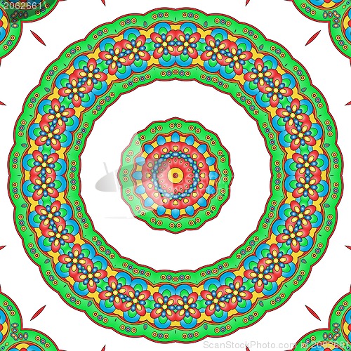 Image of Colored mandala