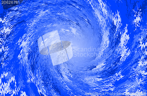 Image of Blue abstract background spiral