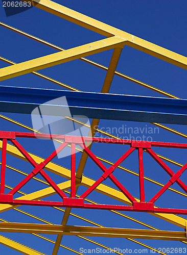 Image of Modern building lines and colours