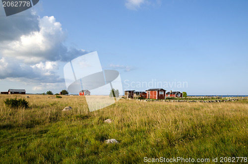 Image of Red cabins