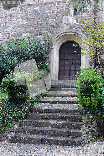 Image of In the Medieval Castle in the Fall