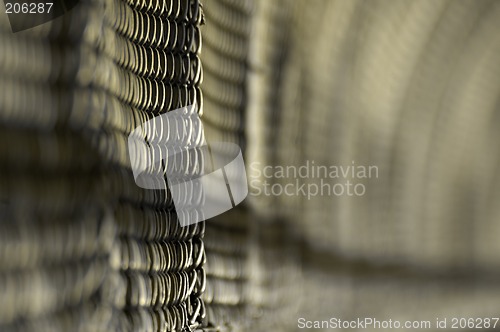 Image of wired fence